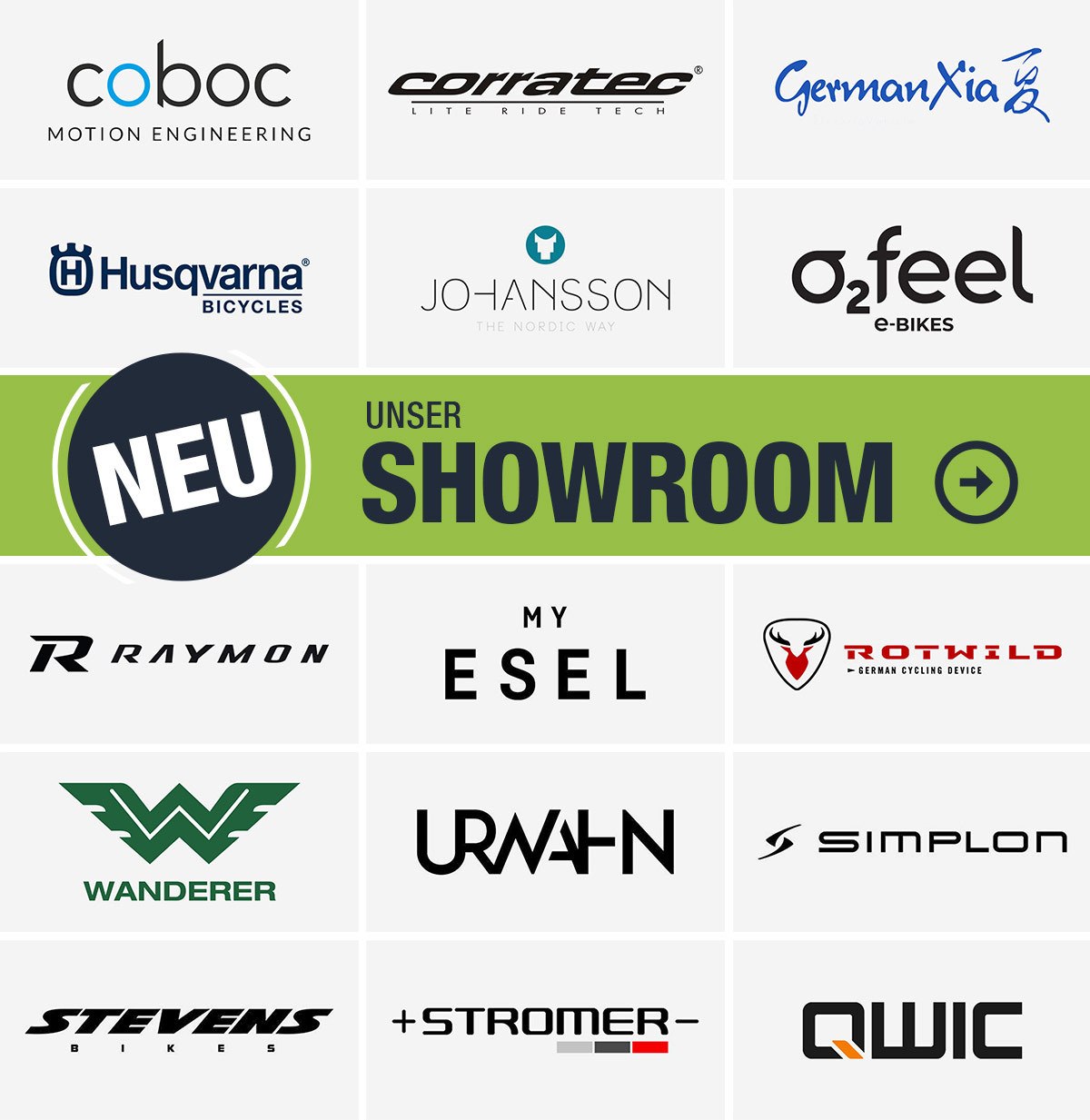 NEU! Unser Showroom